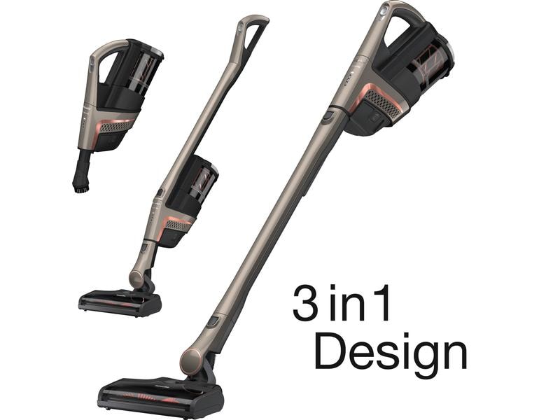 Miele Triflex HX2 Performance Kaschmirgrau Akku-Staubsauger mit zusätzlicher Batterie und Handelektrobürste