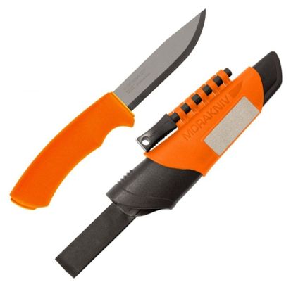 Couteau de survie Mora Bushcraft Survival orange