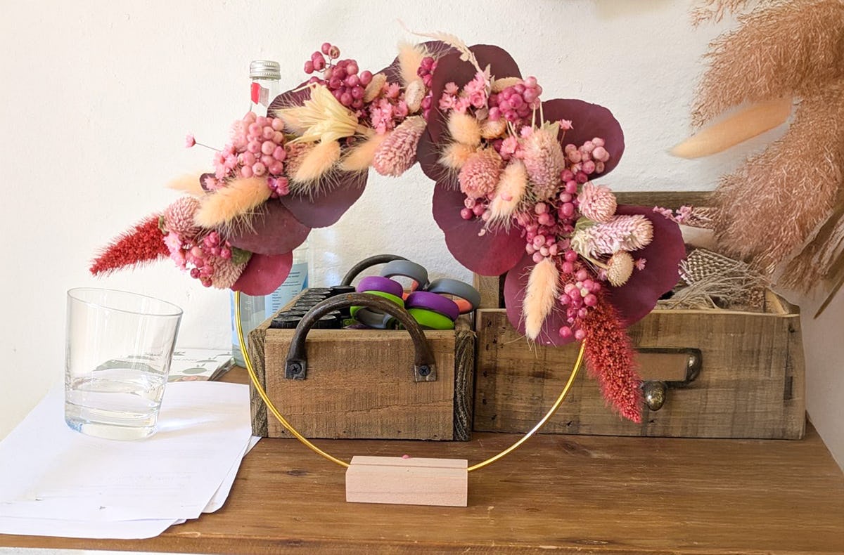 Workshop Bottrop (Trockenblumen-Ring)
