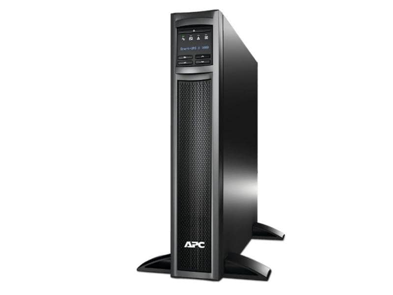 APC USV SMX1000I 1000 VA / 800 W Smart-UPS X, Line Interactive, 1000VA, Rack/Tower konvertierbar 2U, 230V, 8x C13 IEC, SmartSlot, Laufzeitverlängerung