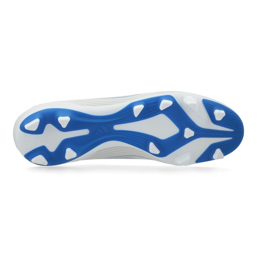 adidas F50 Club FxG Polar Victory - Blanc/Argenté/Bleu