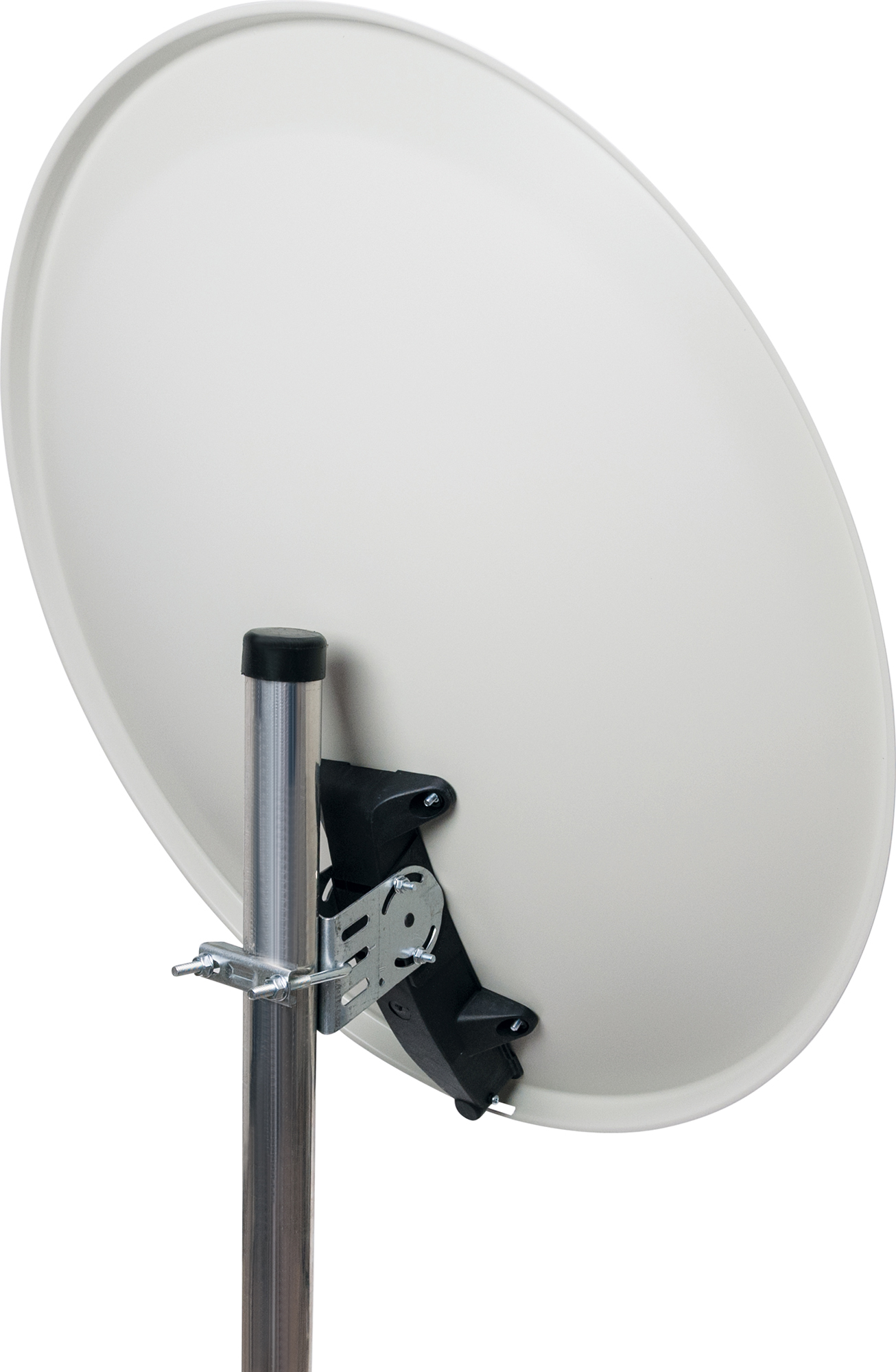 Schwaiger SPI993 lichtgrijze 80 cm schotel met lnb