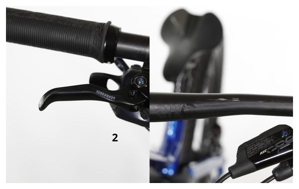 Produit Reconditionné - VTT Tout-Suspendu Lapierre Spicy CF Team Sram X01 Eagle 12V 29' Bleu 2023