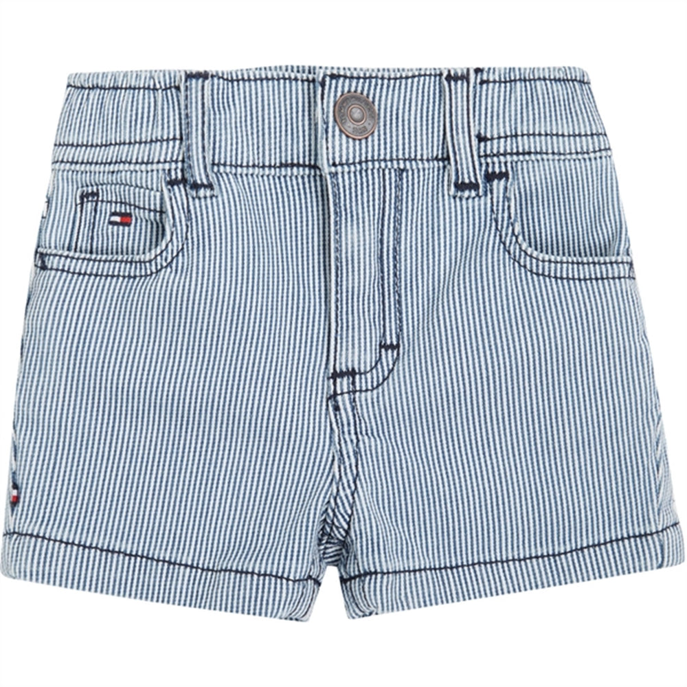 Køb Tommy Hilfiger Baby Shorts Denimstripe