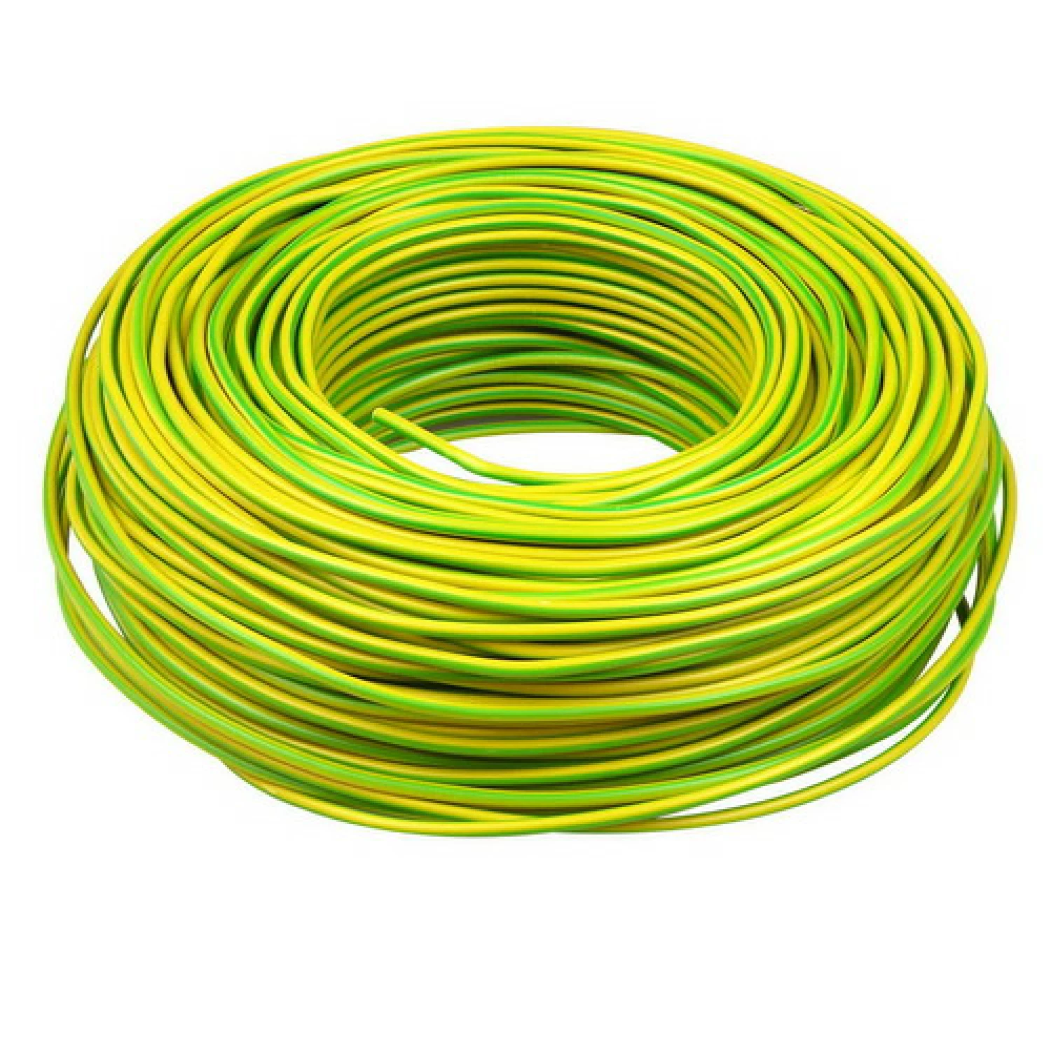 Donné Draad 17287 Installatiedraad - geel/groen - 100m x 2,5mm²