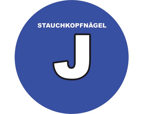 Nagels met geperste kop Prebena type J14CNKHA-B 1.000 stuks.
