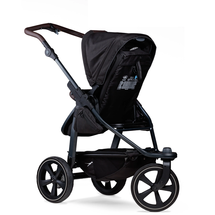 tfk Kombikinderwagen Mono 2 mit Luftkammer Radset schwarz