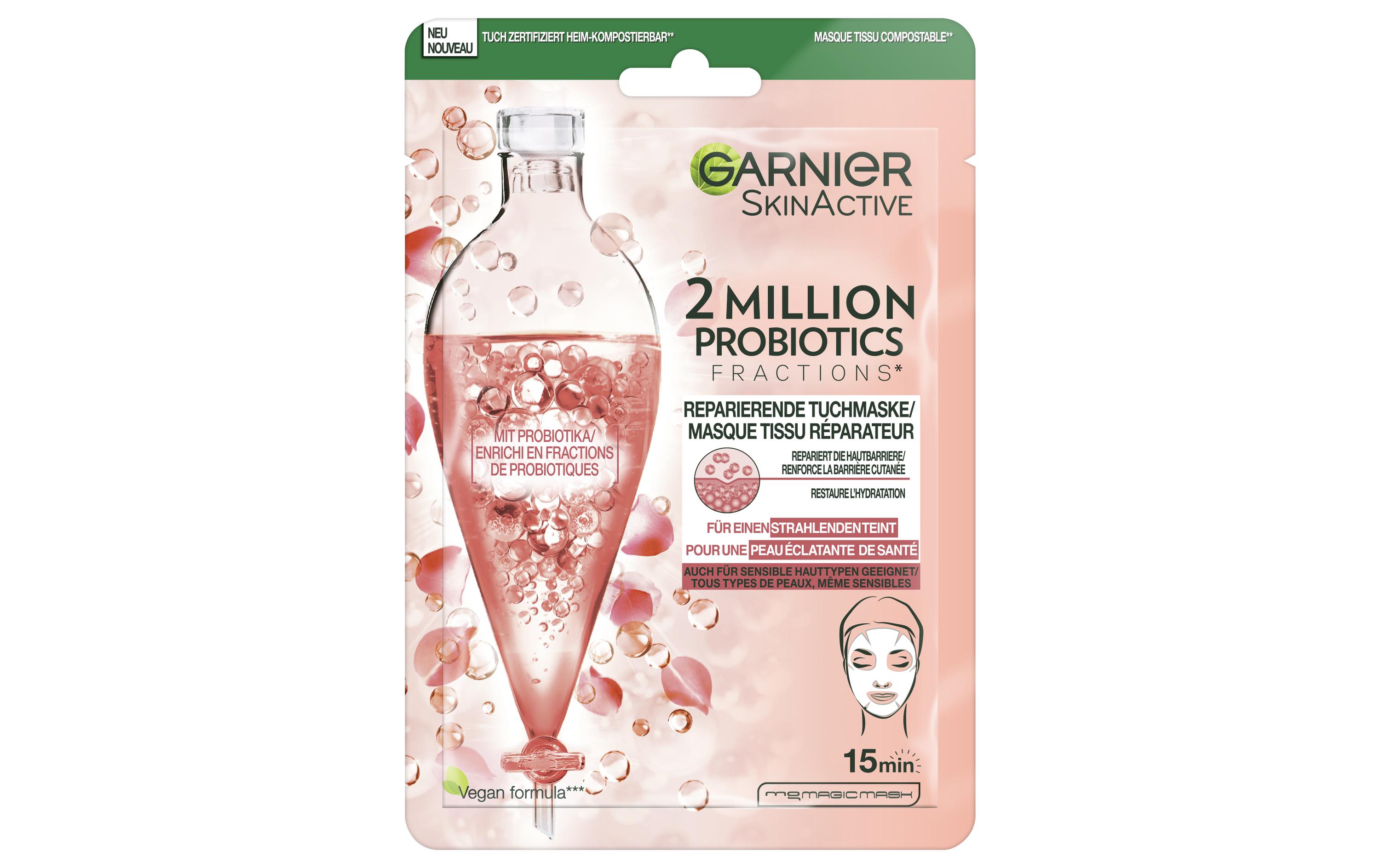 Gesichtsmaske 2 Million Probiotics 1 StückMaske für matte, trockene und fahle Haut