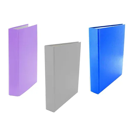 Livepac Office Ringbuch DIN A5, 2-Ring, 3 Stück, je 1x in hellblau, grau und lila