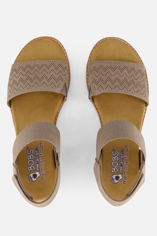 Skechers Bobs Desert Kiss Sandalen taupe