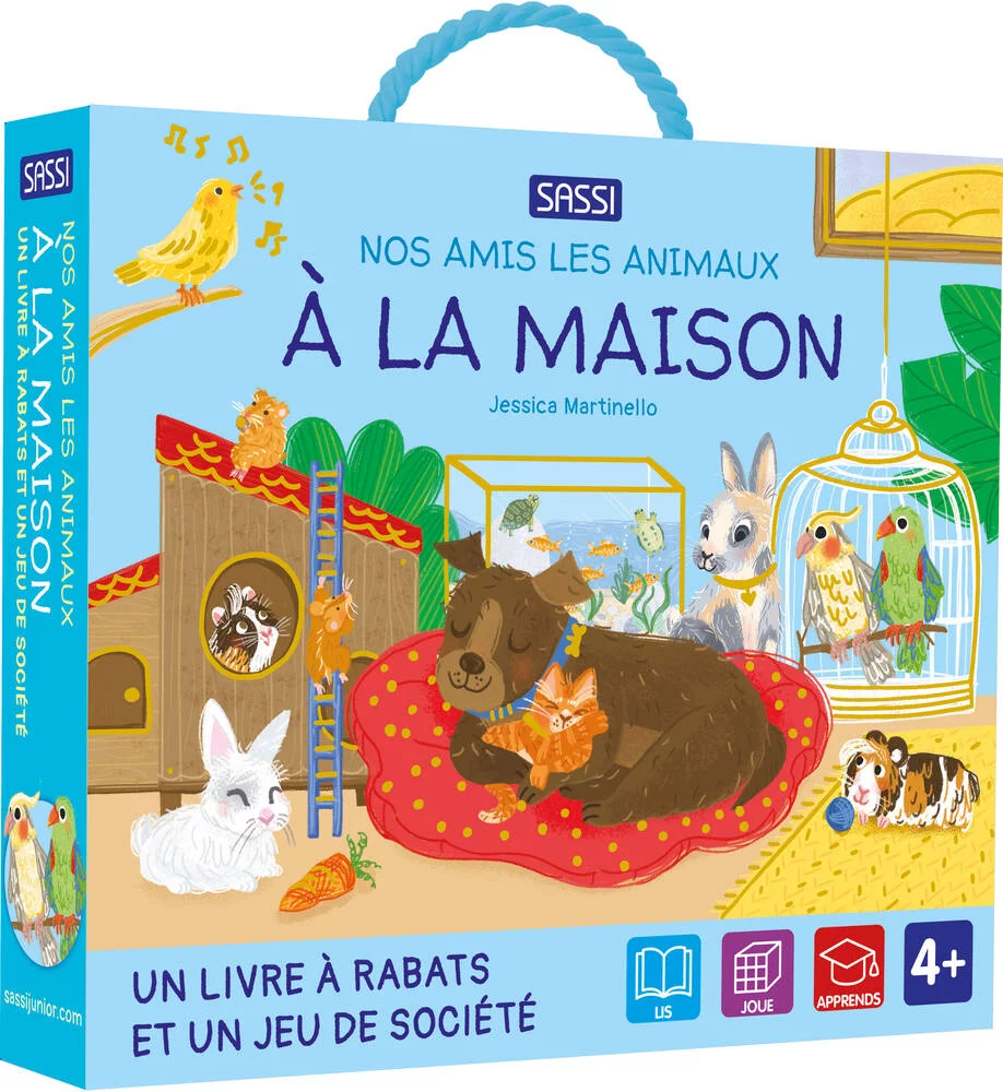 LIVRE NOS AMIS LES ANIMAUX : A LA MAISON