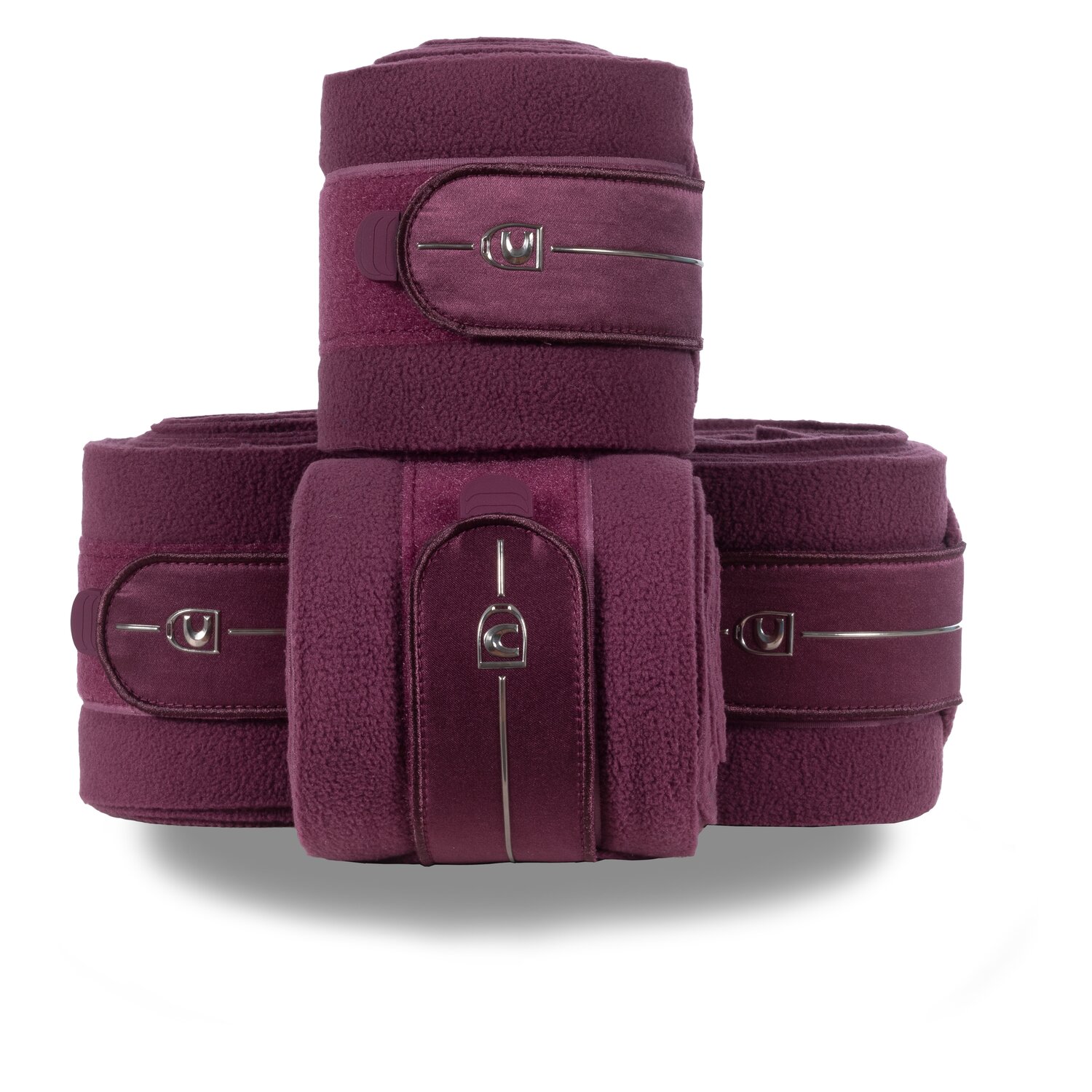 Cavallo Fleecebandagen CAVALJOLA  - dusty violet