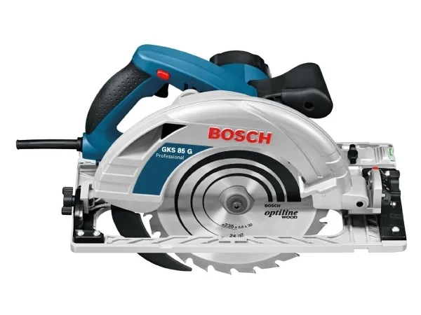 Bosch rundsav GKS 85 G blå