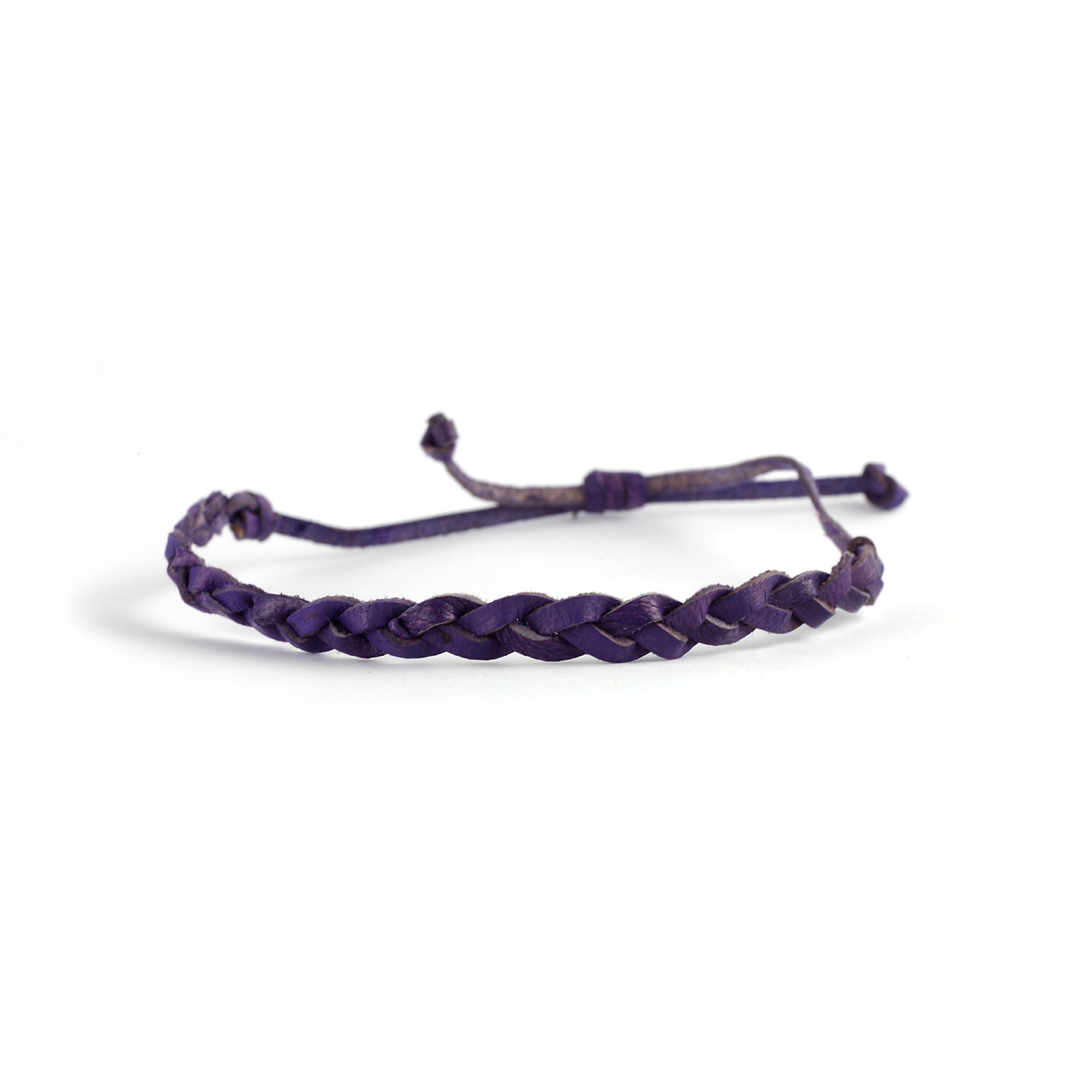 Armband geflochten, lachs, lila, Ø 10 cm günstig bestellen