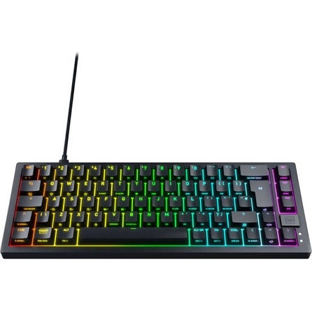 Clavier Cherry XTRFY K5V2 mecanique personnalisable - format 65% - Switches Hot Swap CHERRY MX2A Red - Noir