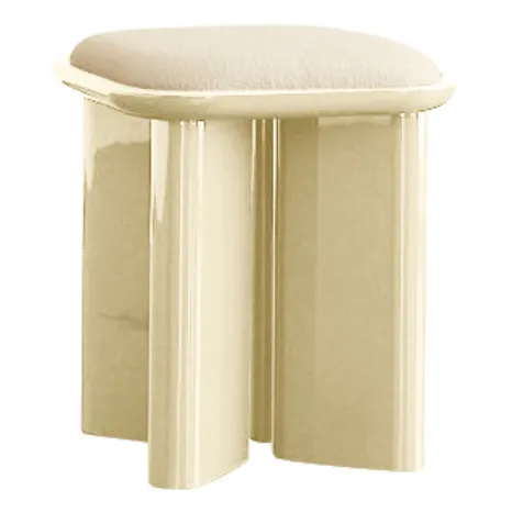 Gabrielle Paris Pouf lazare  | Crème