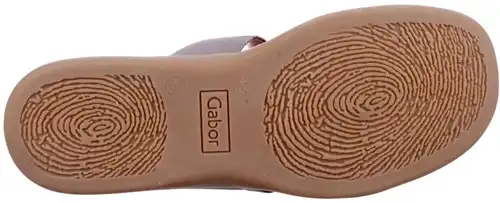 Gabor grijs 63.702.82 - maat 43 slipper grijs - maat 43 Calandschoen