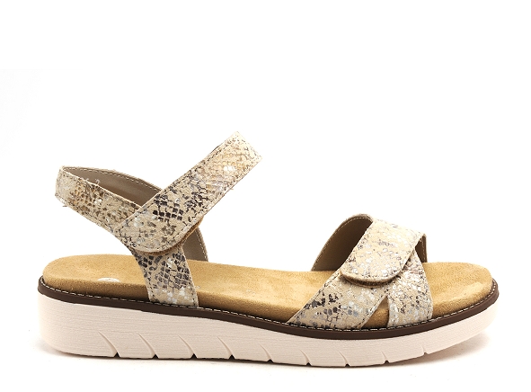 Remonte nu pieds plats femme d2049 beige