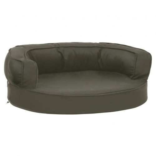 Colchão ergonômico cinza para cães Vidaxl