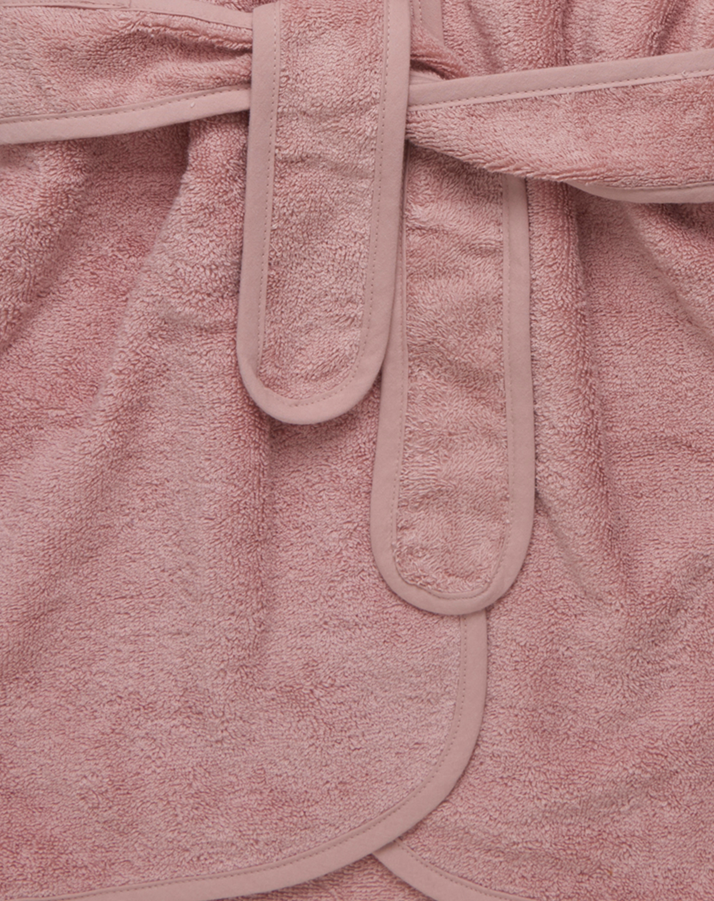 Frottee-Bademantel REH in misty rose