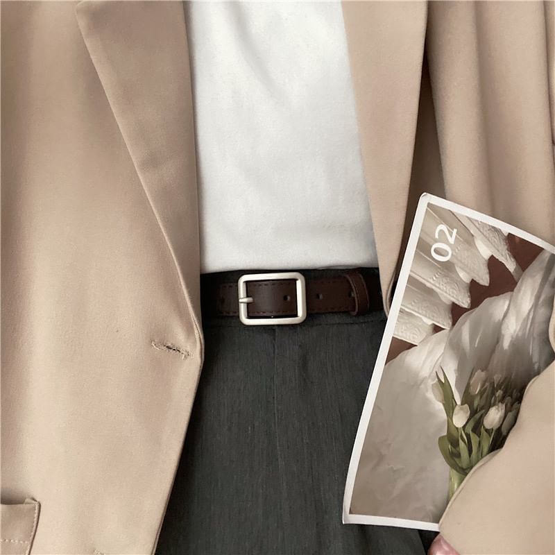 Carmola - Unisex 118CM imitatieleren riem