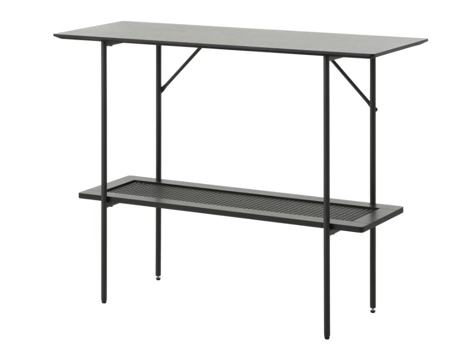 Giga Living - Sidetable Zwart - 110xx37x75cm - Pensacola