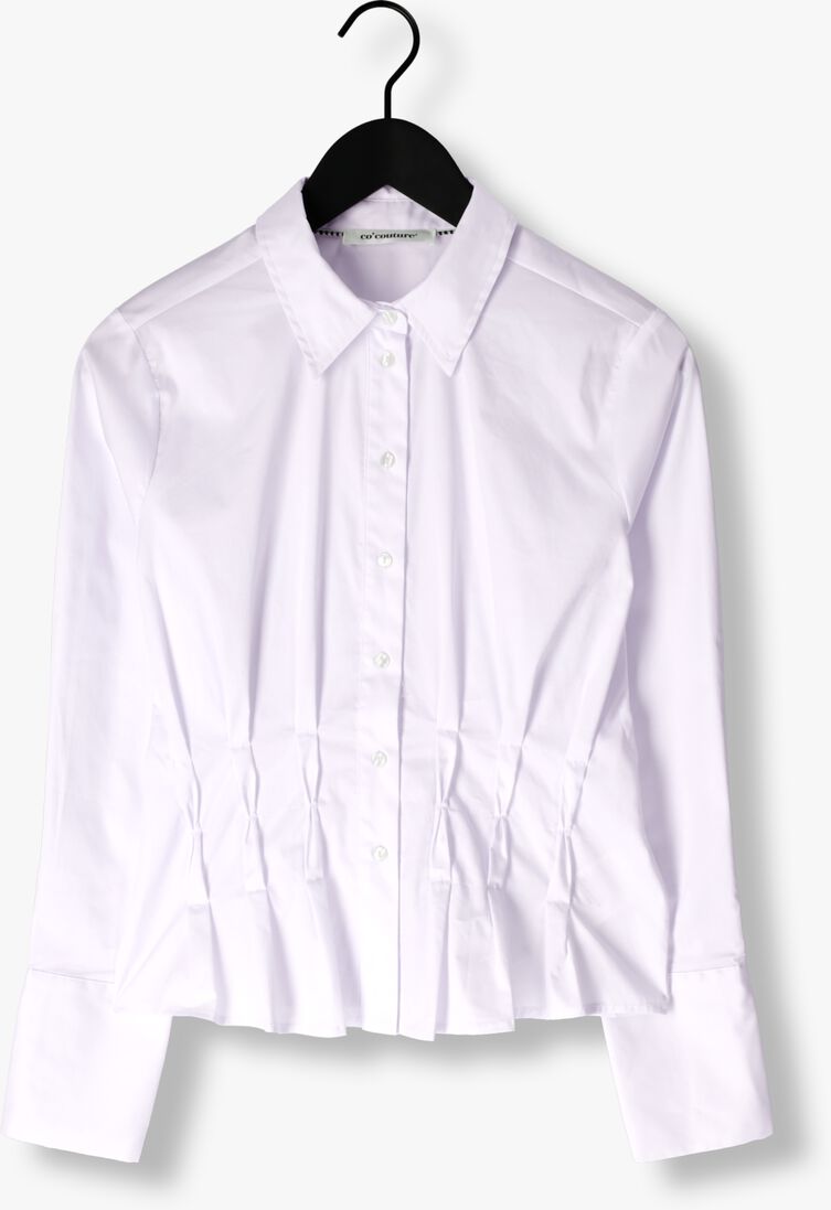 witte co'couture blouses poppy pleat waist