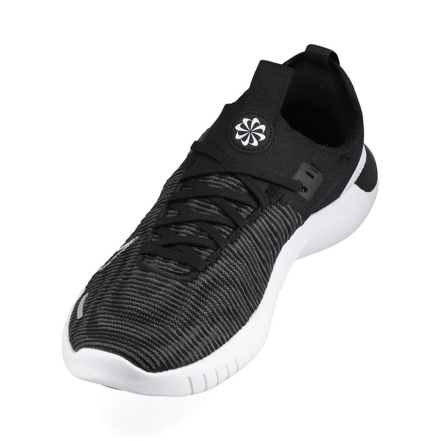 Nike Chaussures de Running Free Run Next Nature - Noir/Blanc/Gris Femme