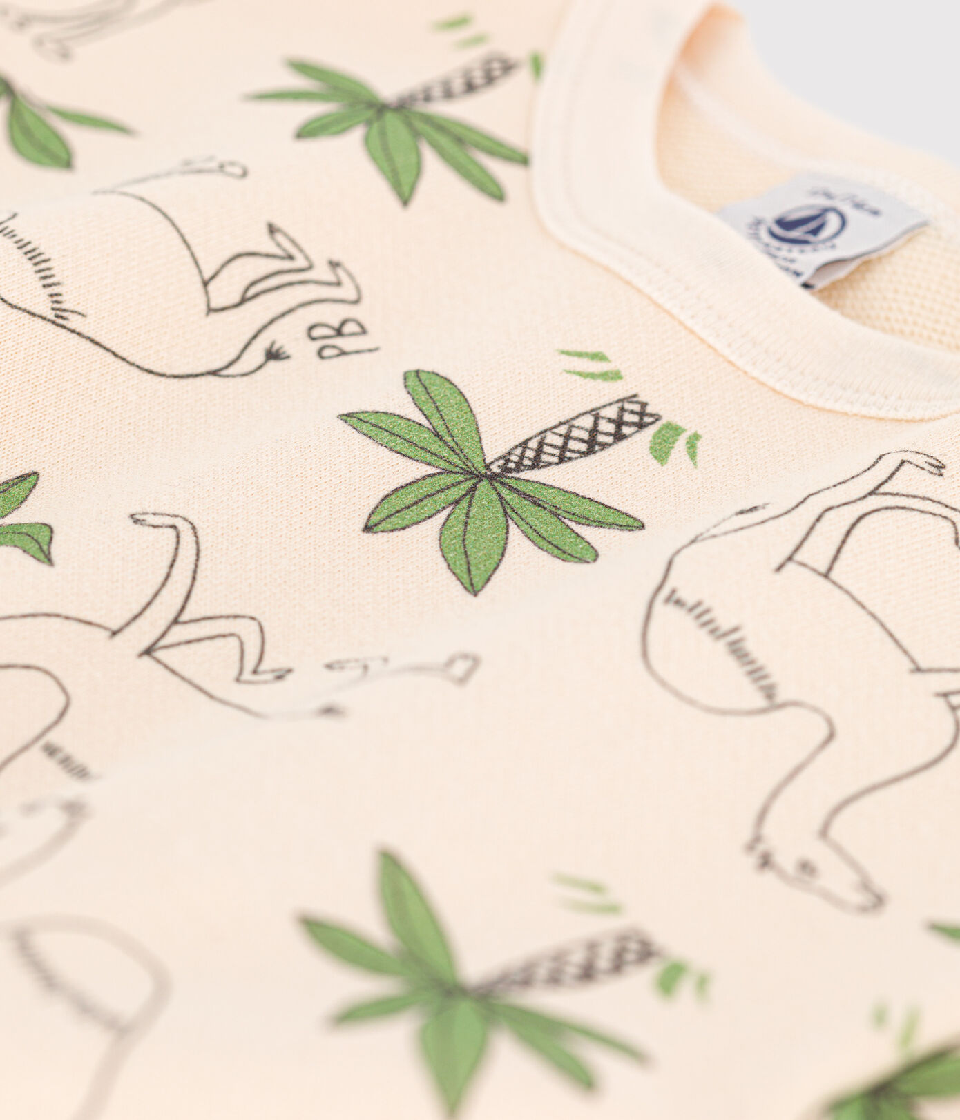Sweatshirt bébé en molleton imprimé