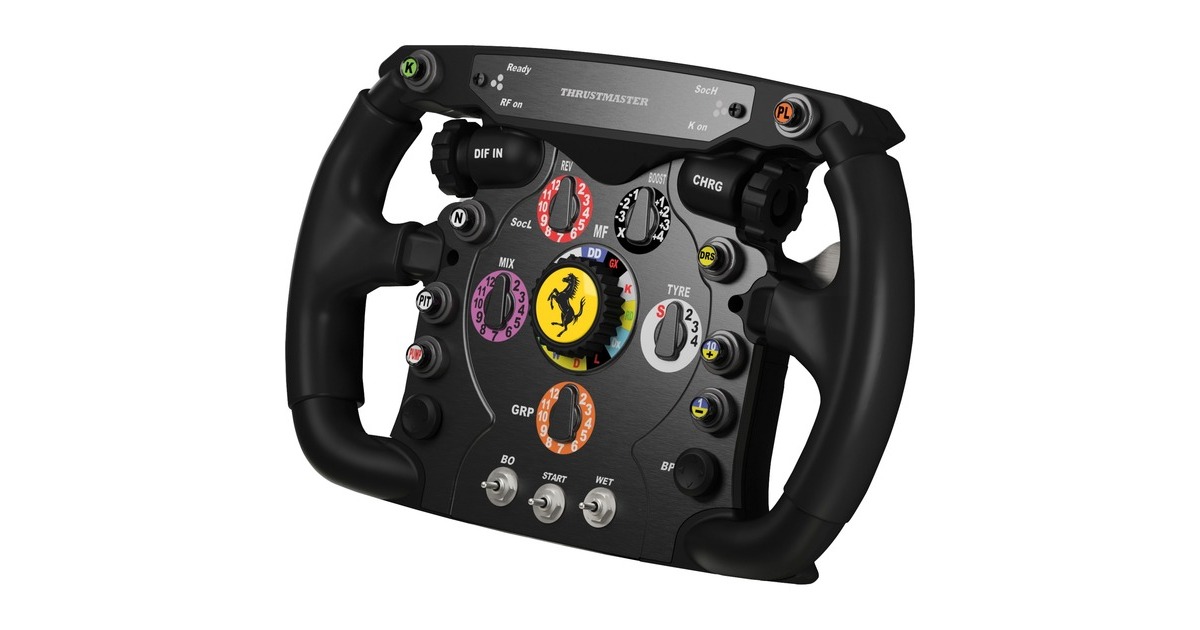 ThrustmasterFerrari F1 Wheel Add-On stuur add-on  (Zwart/zilver, PC, PlayStation 3, PlayStation 4, Xbox One)