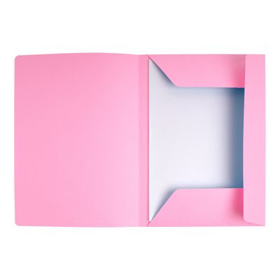 Exacompta Super 210 - 50 Chemises imprimées - 210 gr - rose