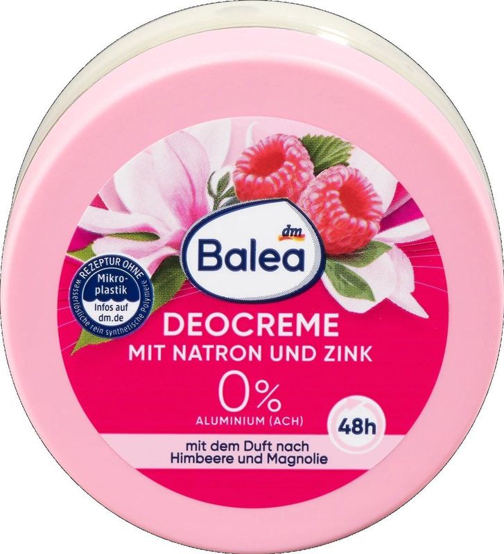 Balea Deodorant creme zonder aluminium - Aluminiumvrije deodorant - 50 ml