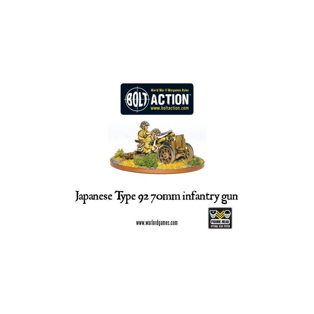 Bolt Action - Japanese Type 92 70mm Infantry Gun