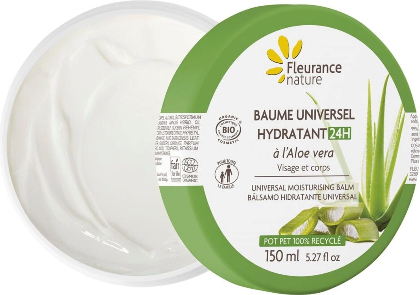 Fleurance nature  Aloe Vera Universal Moisturising Balm, 150 ml