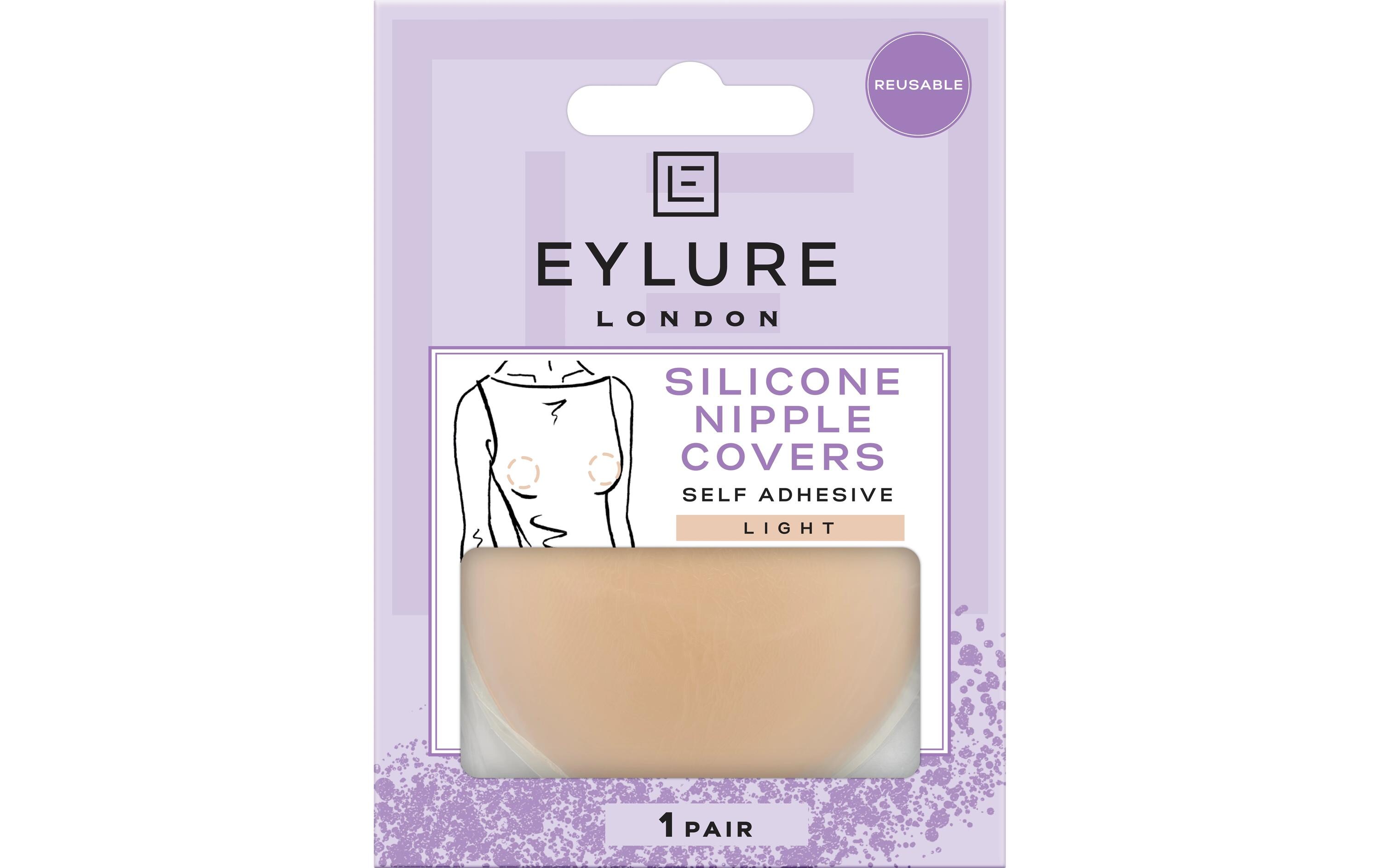 Nipple Covers light wiederverwendbar, 2 StkSelbstklebende und wiederverwendbare Nipple Covers
