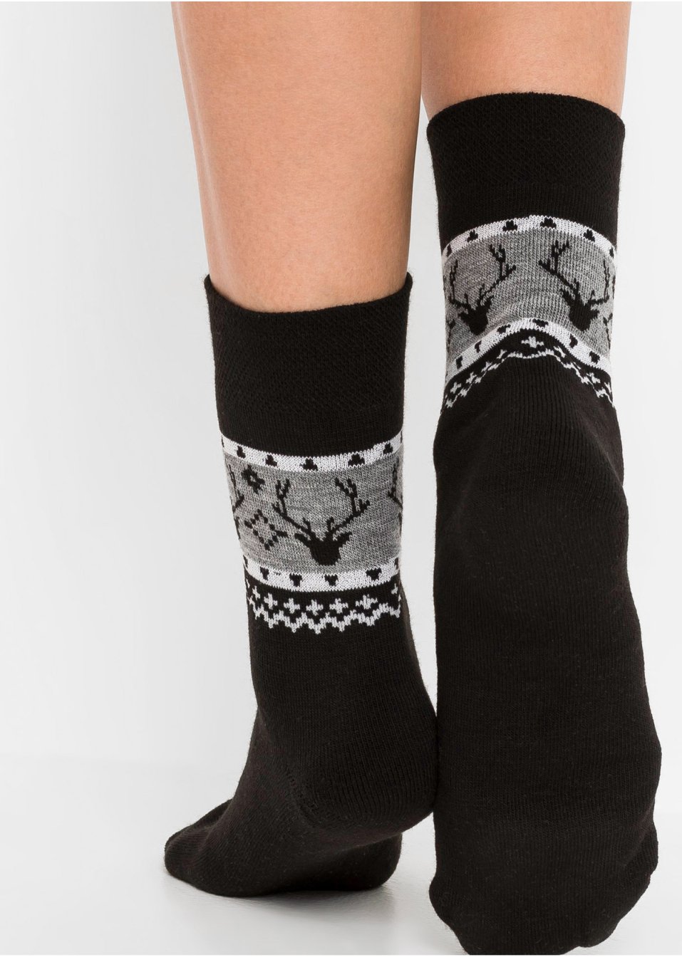 Lot de 4 paires de chaussettes thermo mixtes