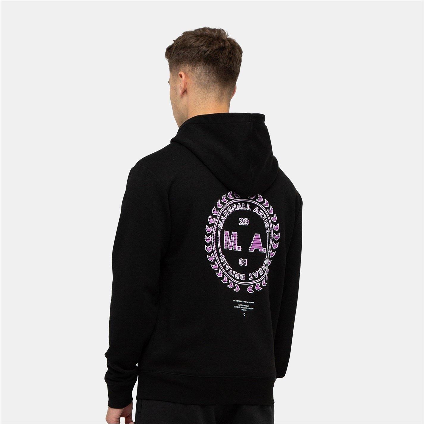 Marshall Artist Nevola Back Print Hood