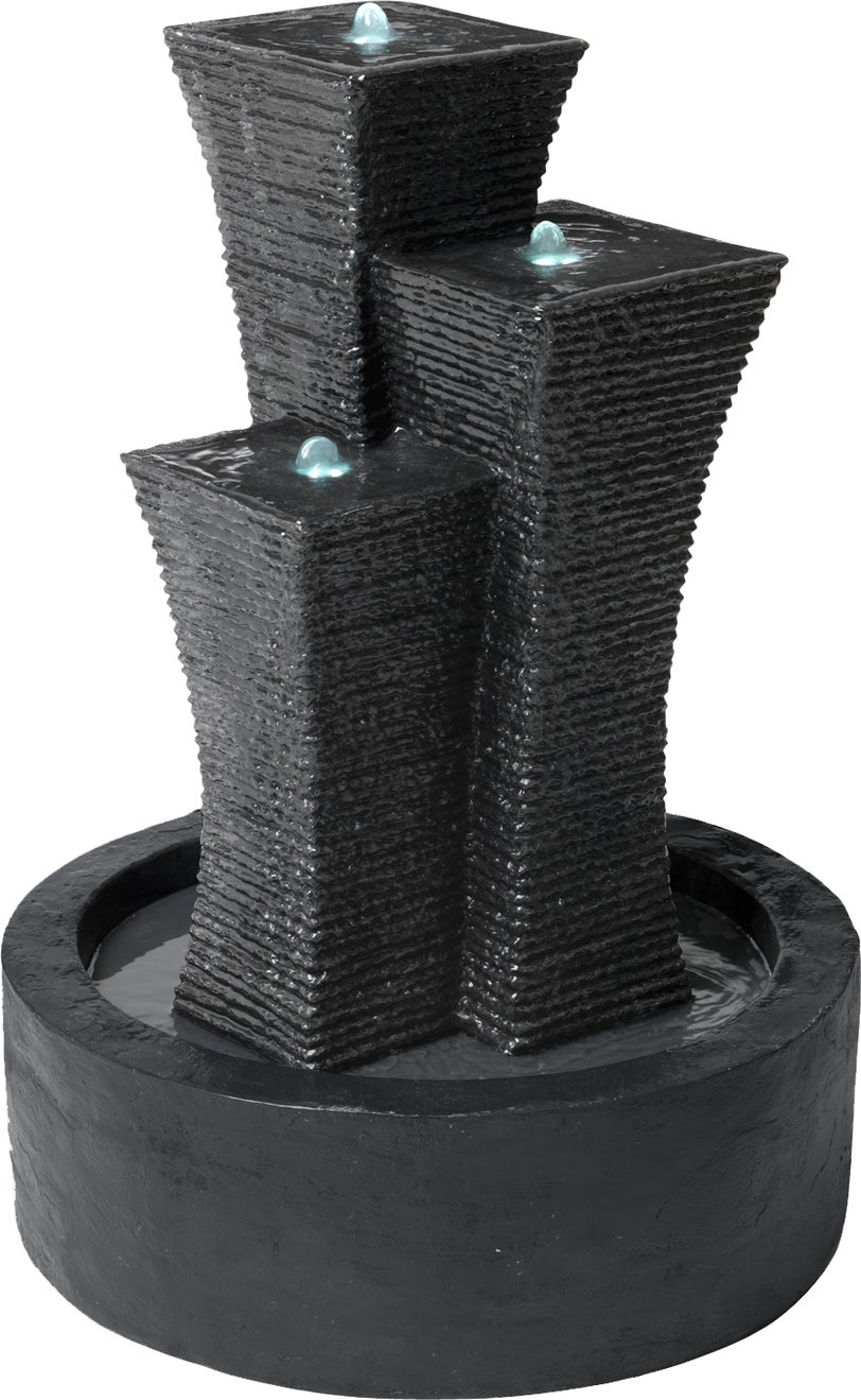 Intratuin waterornament Saffier D 55 H 75,8 cm LED