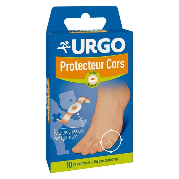 Protetor para calos nos pés e mãos Urgo - 10 adesivos