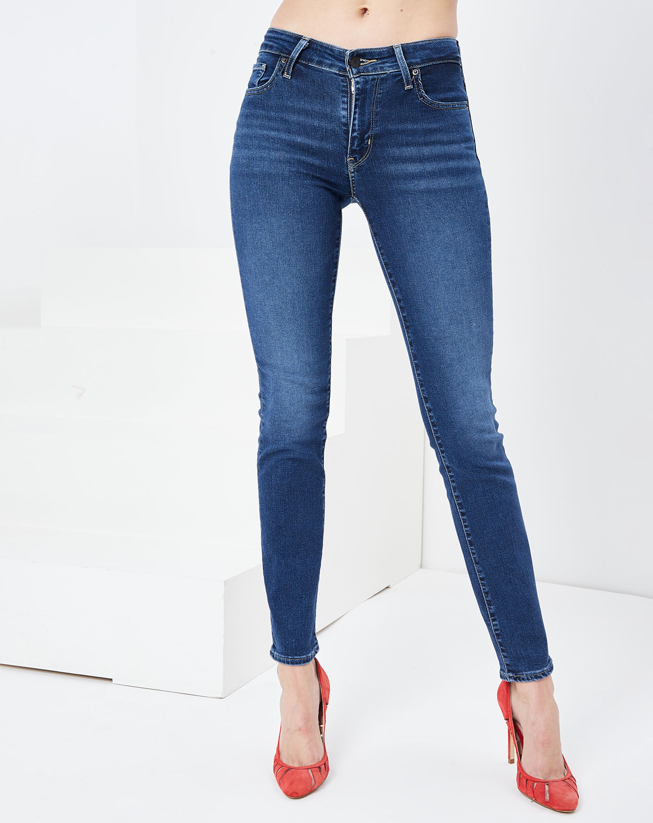 Levi's® Jean 712 Slim Read Btwn The Lines bleu