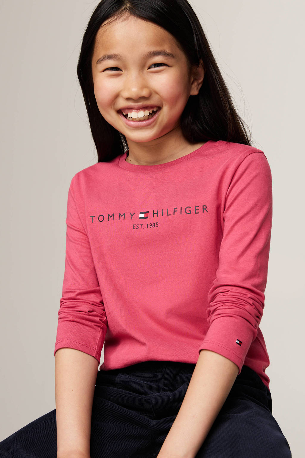 Tommy Hilfiger longsleeve ESSENTIAL met logo