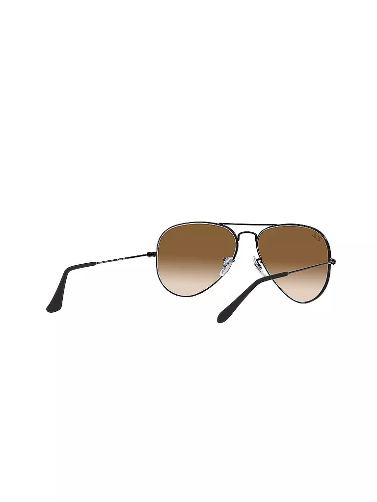 RAY BAN Sonnenbrille AVIATOR schwarz