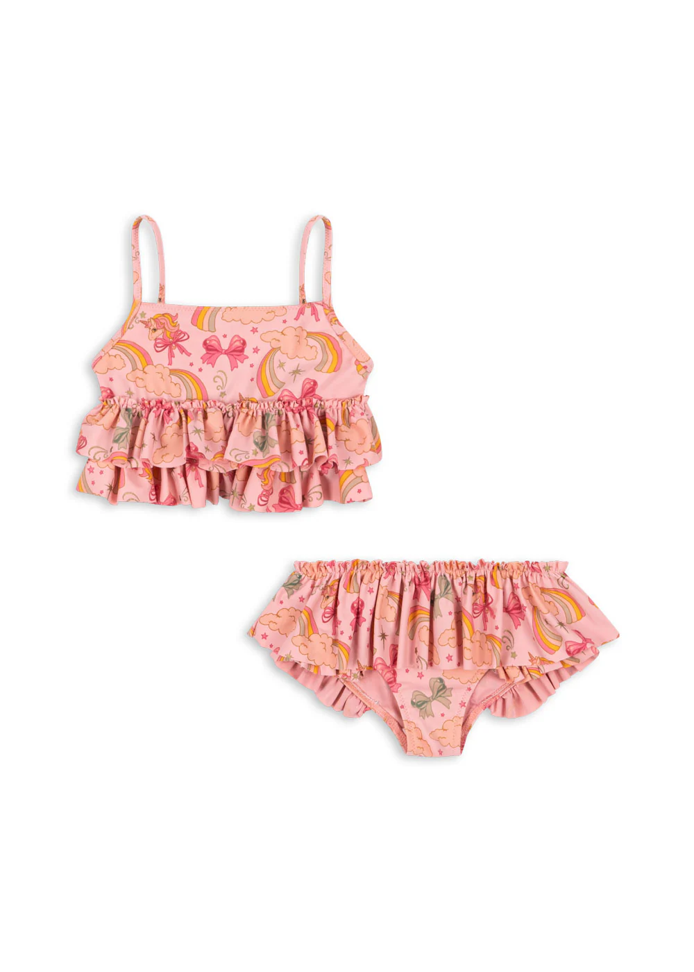 Manuca bikini - rainbow bow - 12M