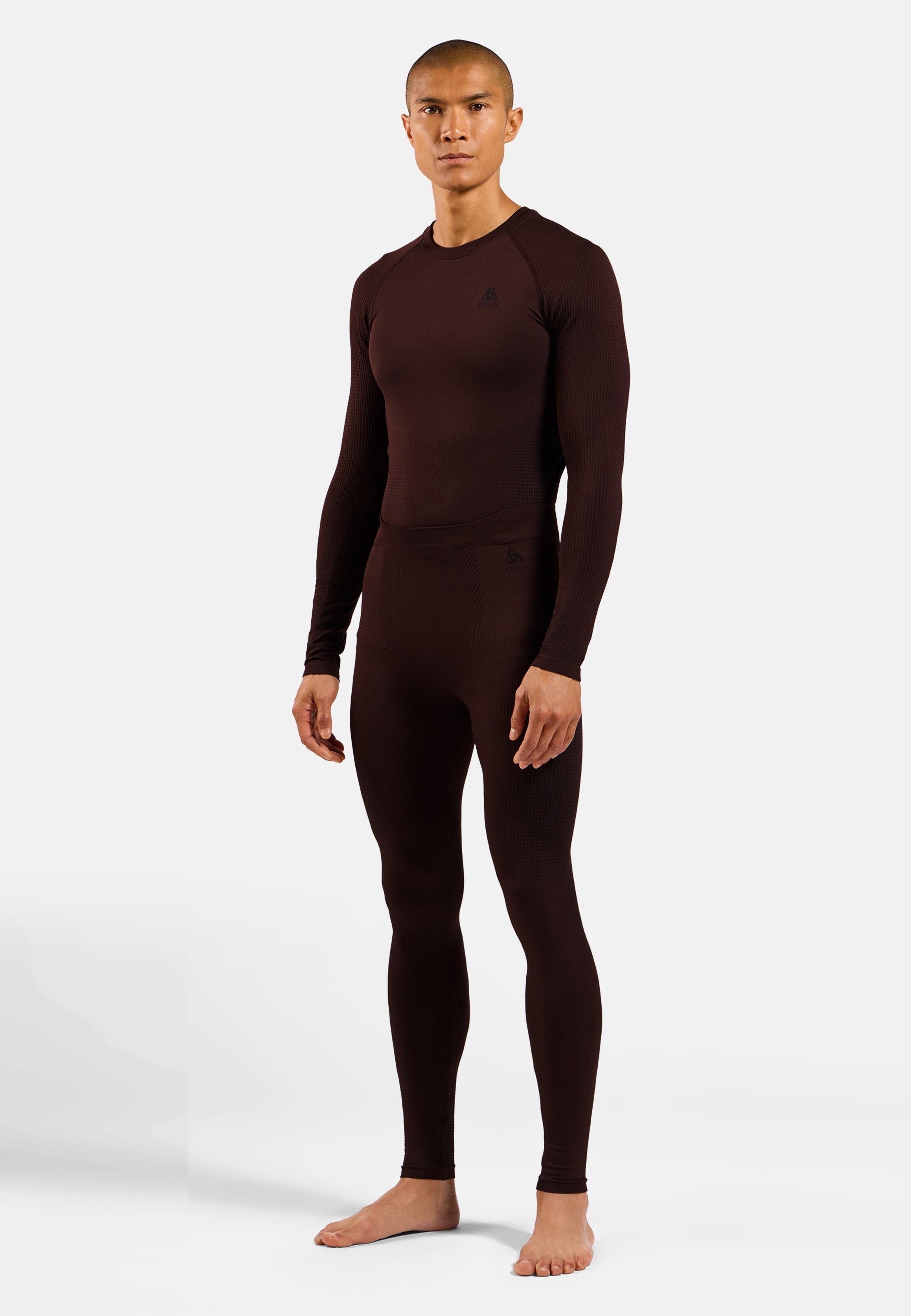 Performance Warm Base Layer Tights in fudge