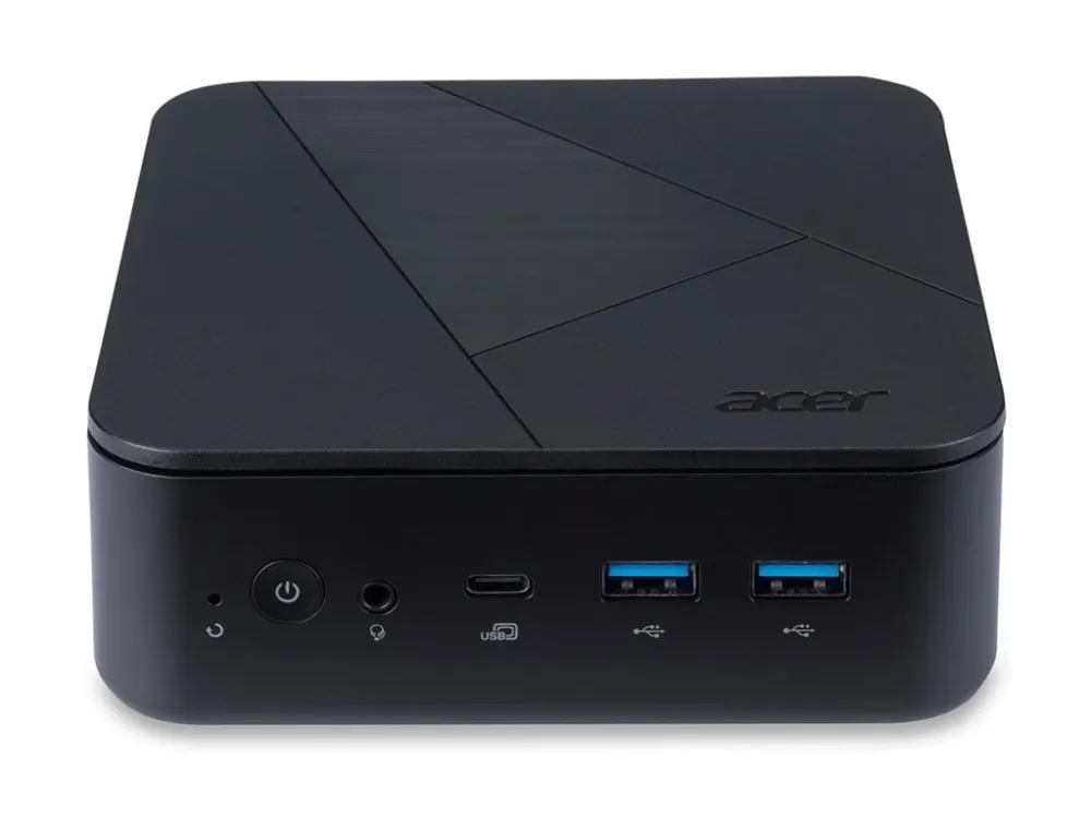 Acer Veriton NUC VN1502G-13U7U - Barebone - mini PC 1 x Core i7 1355U / op til 5 GHz - RAM 0 GB - Intel Iris Xe Graphics - Gigabit Ethernet, IEEE 802.11ax (Wi-Fi 6), Bluetooth