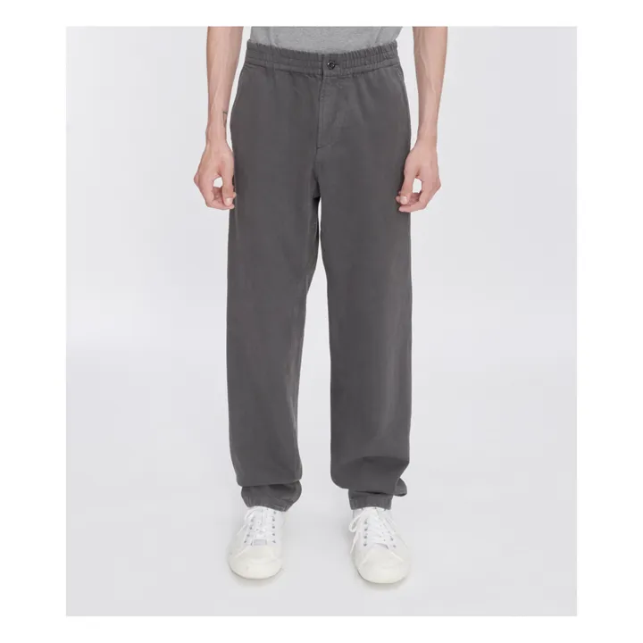 A.P.C. Pantalon Chuck Coton Bio | Gris anthracite