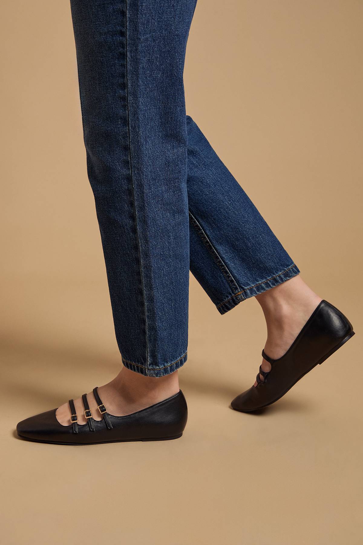 Oasis Ballerines Mary Jane Multiples Madalena en Synthétiquecuir