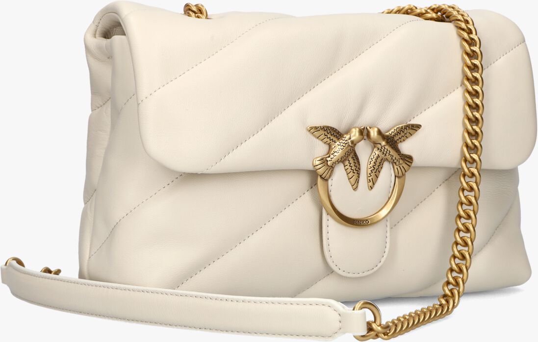 PINKO witte pinko schoudertas love classic puff