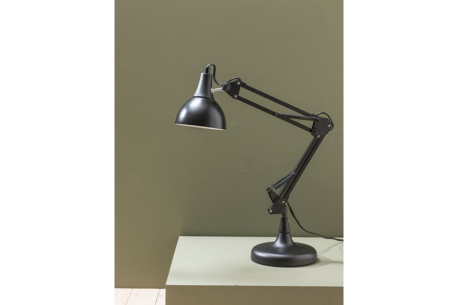 Young bordlampe Matt sort. H64 cm