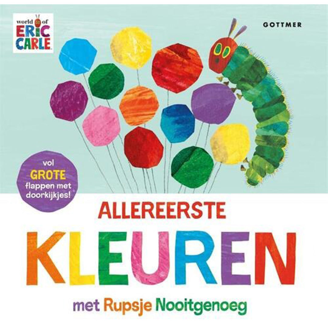 uitgeverij gottmer allereerste kleuren met rupsje nooitgenoeg